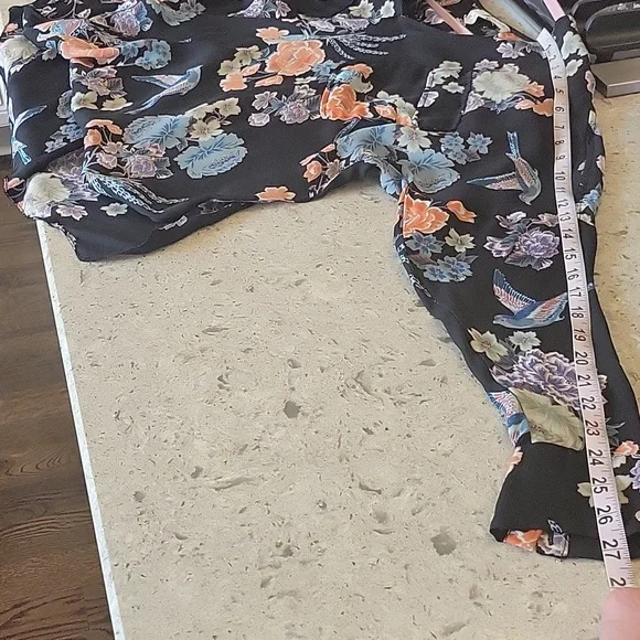 Johnny Was Silk Blouse - Picture 12 of 14